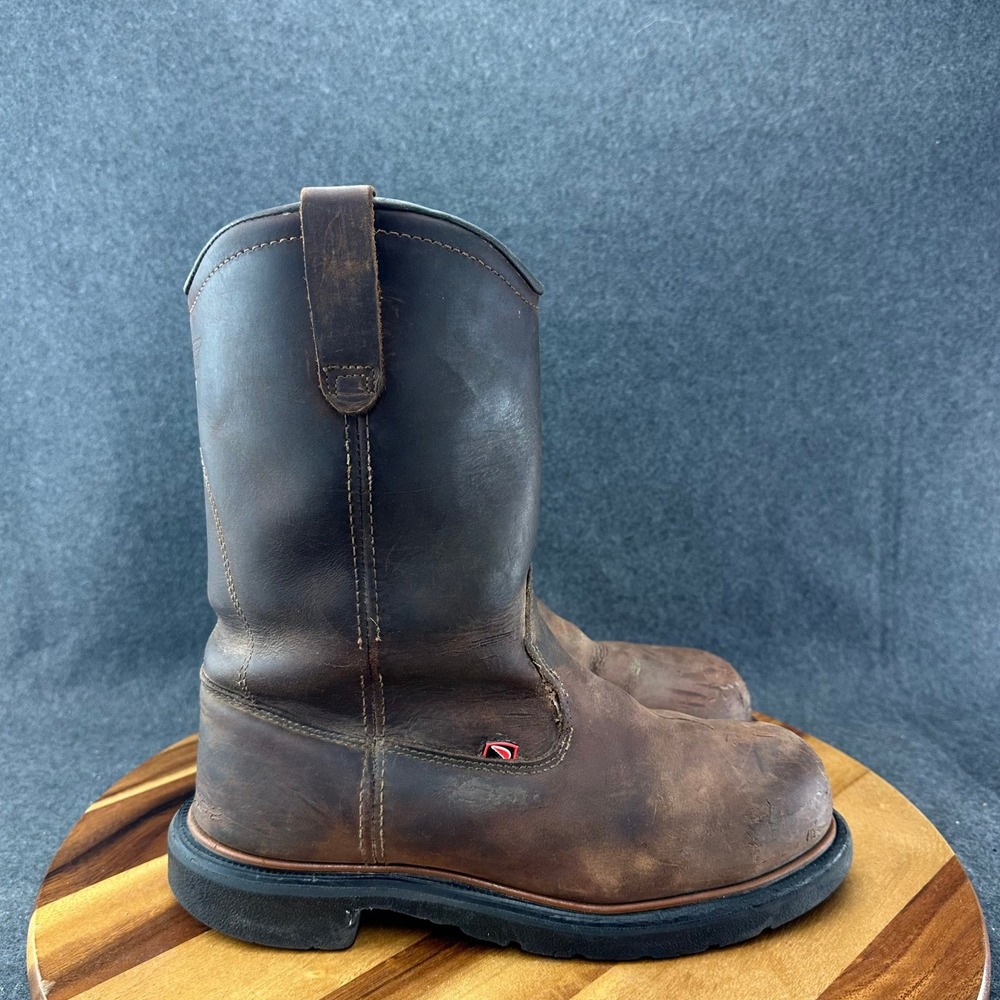Red Wing Dyanforce 2272 Shoes Boots Mens 9D Leather Pull On Safety Toe EH Work